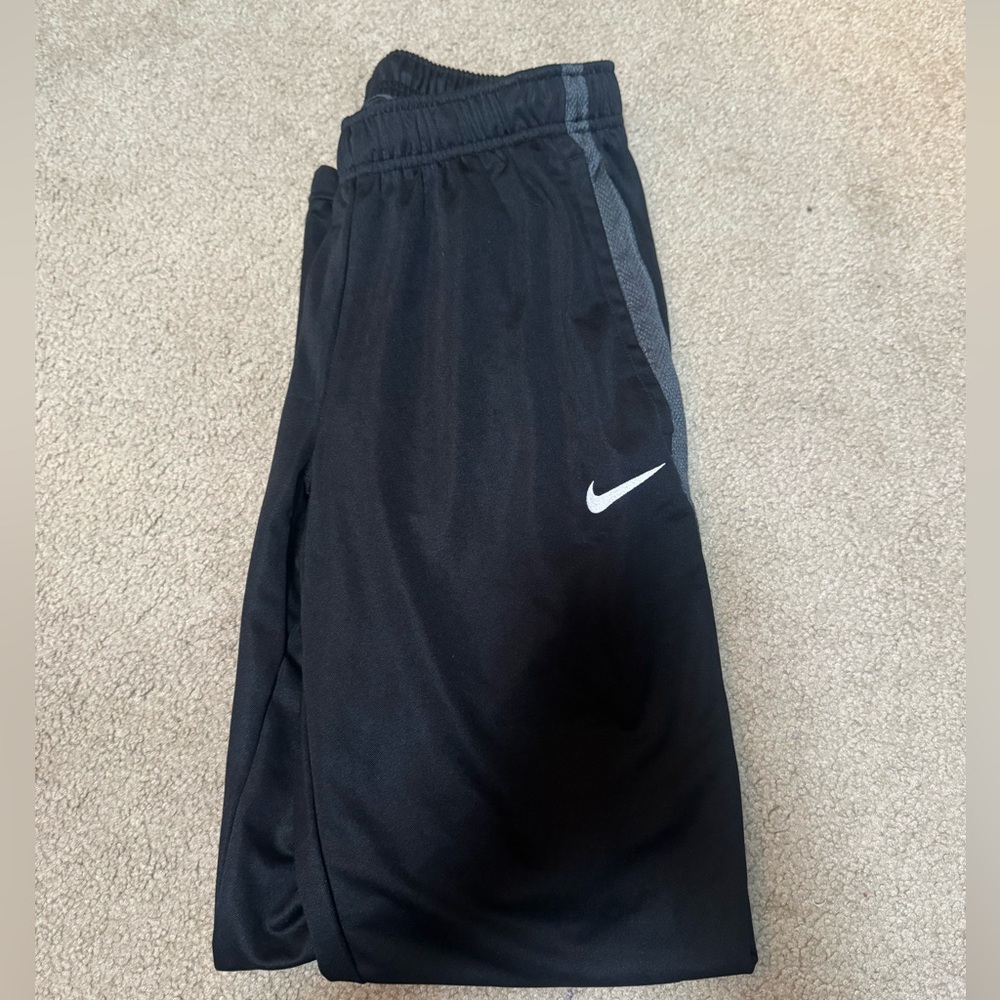 Nike Black and Gray Sweatpants